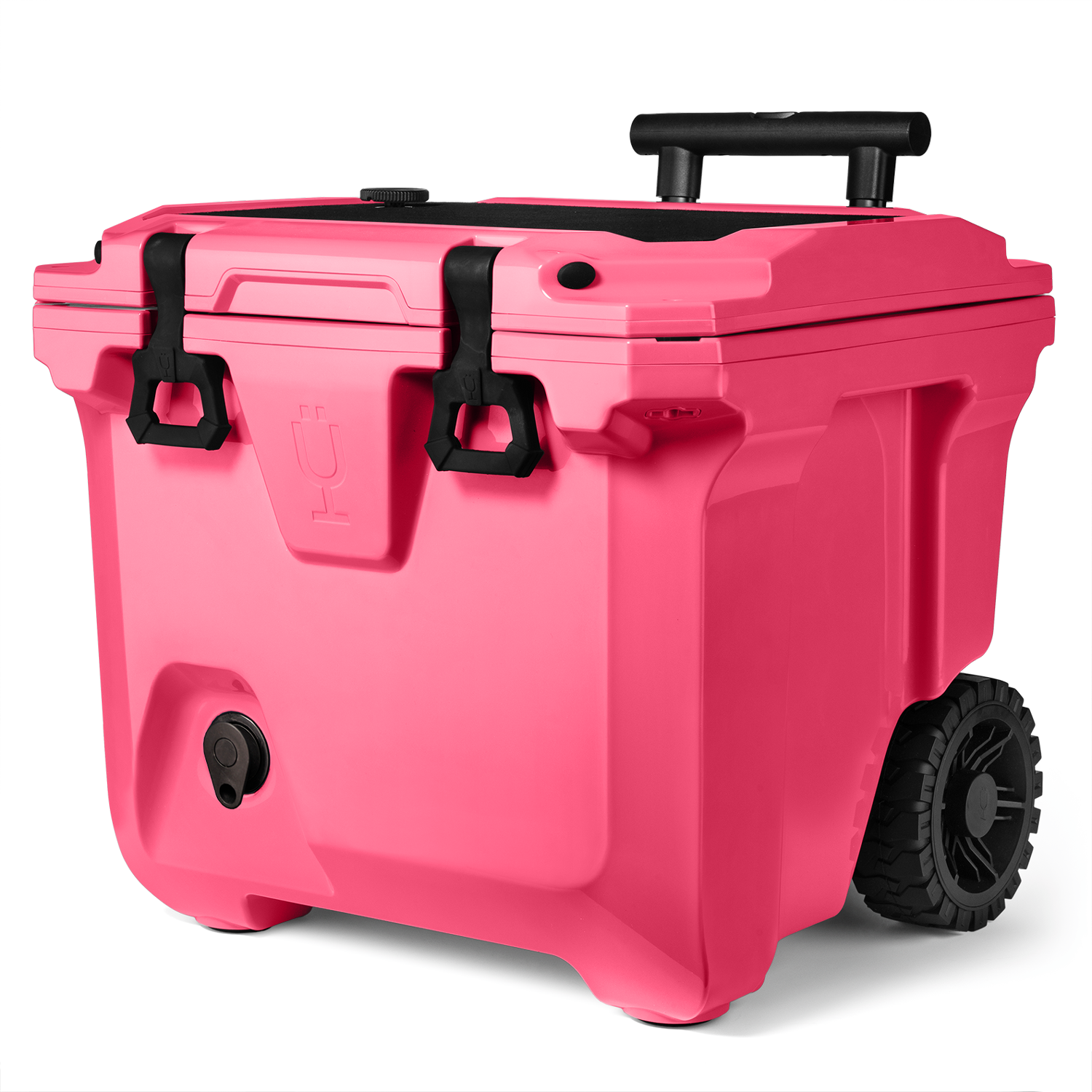 BrüTank 35-Quart Rolling Cooler | Neon Pink