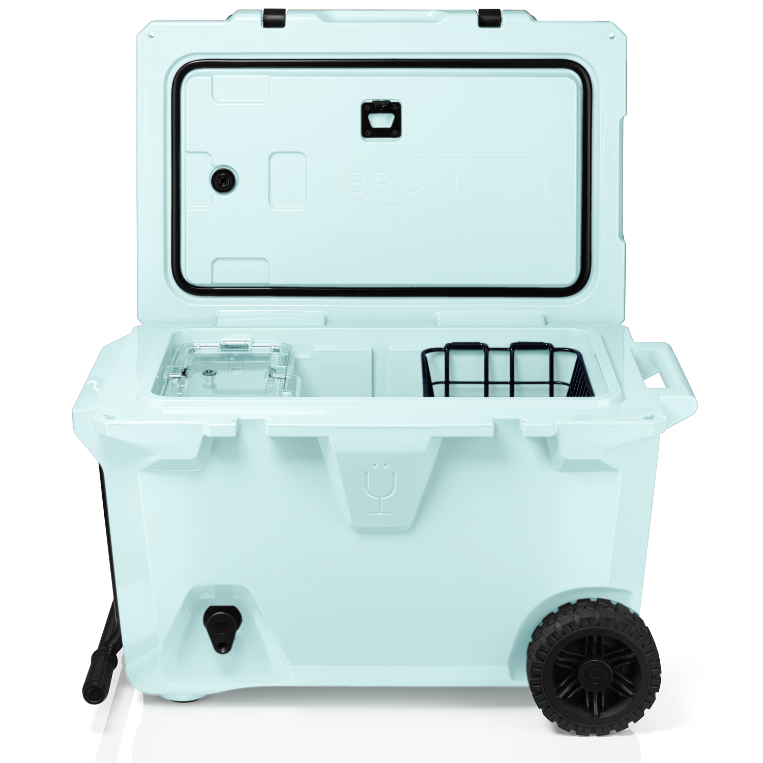 BrüTank 55-Quart Rolling Cooler | Blue Agave